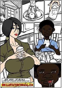 Illustrated interracial -No Words (Spanish)