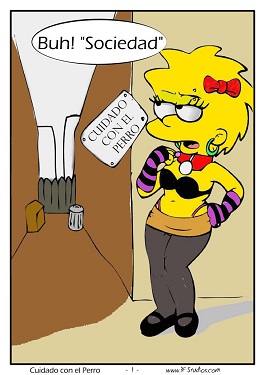 Simpsons -Lisa Violada por Perro (Spanish)