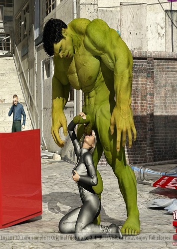 Storm y Hulk- Insane 3D