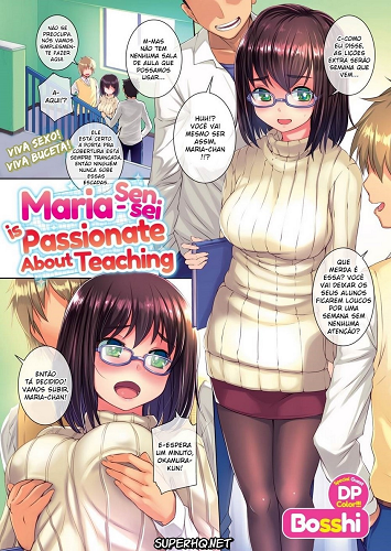 Maria-Sensei Is Passionate About Teaching (Português)