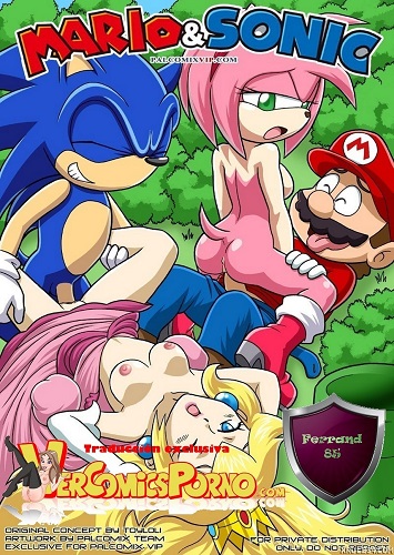 Mario and Sonic- Palcomix