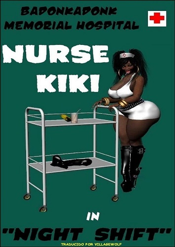 Nurse Kiki in Night Shift- Interracial