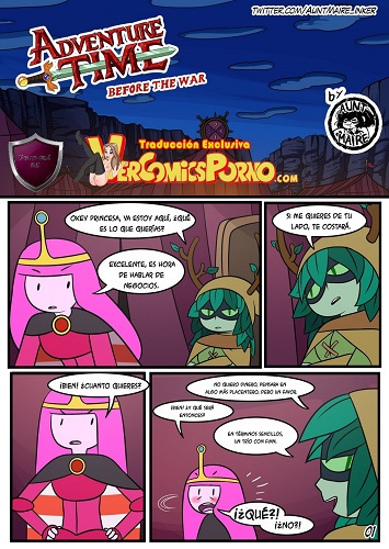 Adventure Time- Before the War By Inkershike (Español)