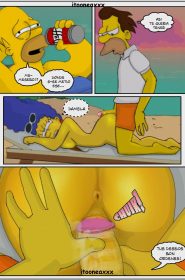 Simpsons xxx - En la playa0009