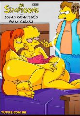 Simpsons xxx- Locas vacaciones en la cabaña