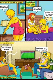 Simpsons xxx- Locas vacaciones en la cabaña0005