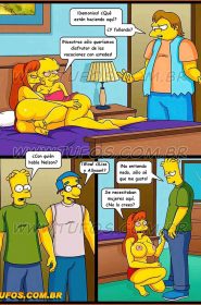 Simpsons xxx- Locas vacaciones en la cabaña0007
