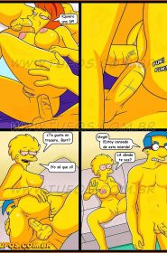 Simpsons xxx- Locas vacaciones en la cabaña0011