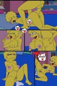 El video XXX de Marge y Homero- Ferozyraptor (18)